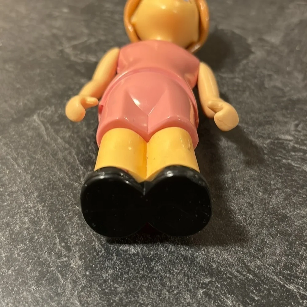 Little Tikes Dollhouse Doll Girl Sister Pink Vintage